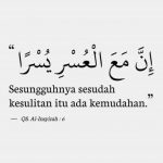 Bersama kesulitan ada kemudahan