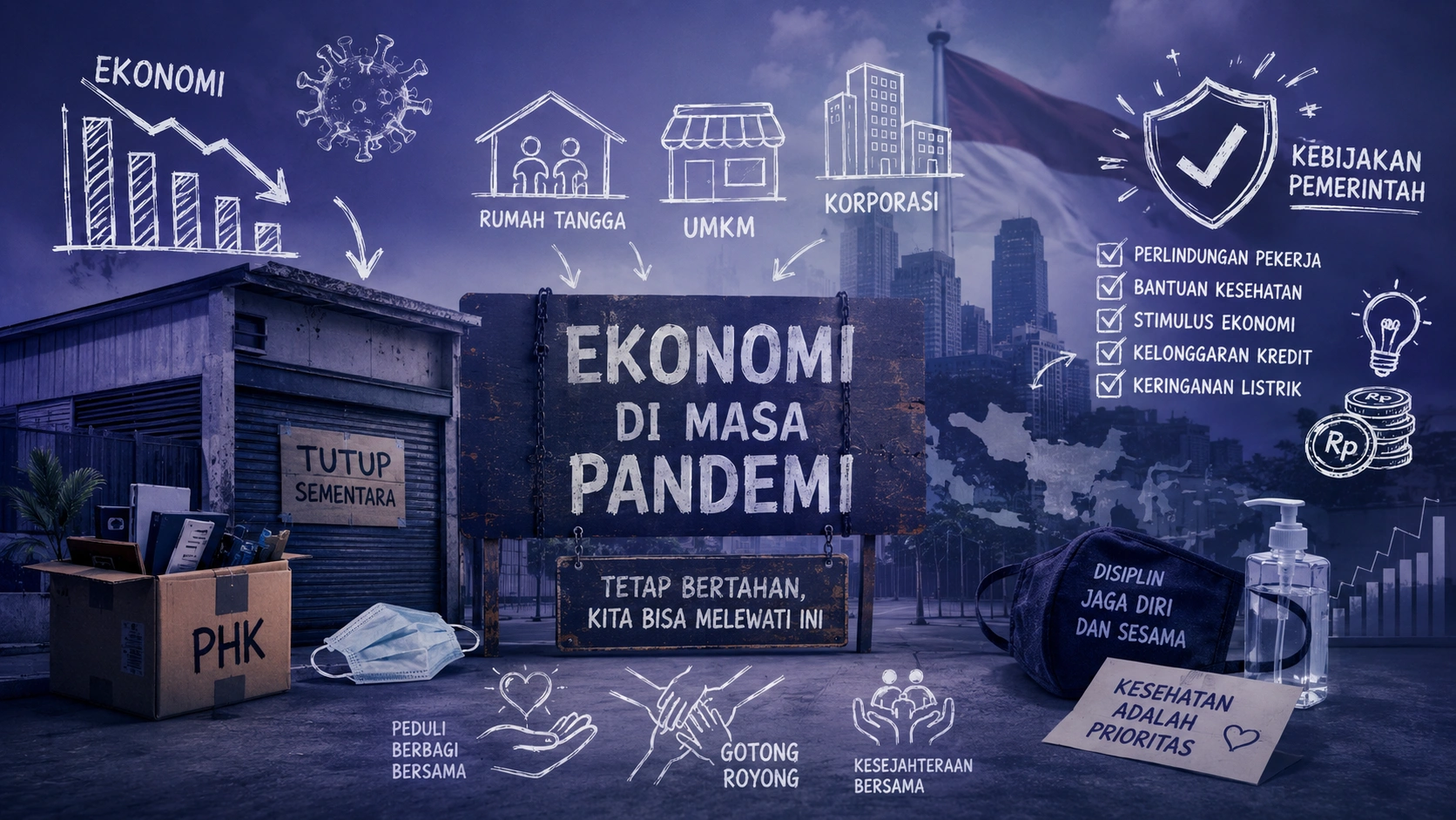 Kondisi Ekonomi Masyarakat di Masa Pandemi