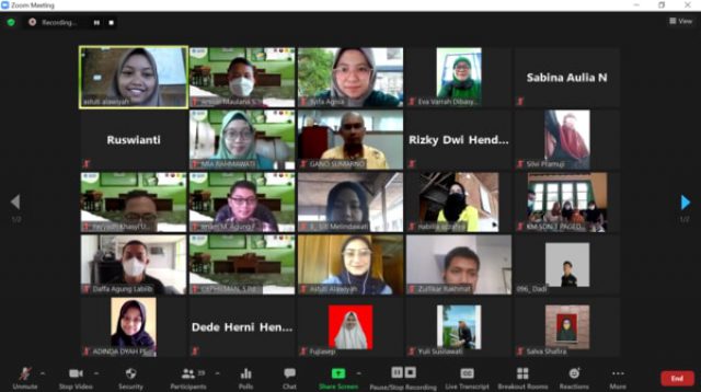 SDN Cidugaleun Webinar Literasi