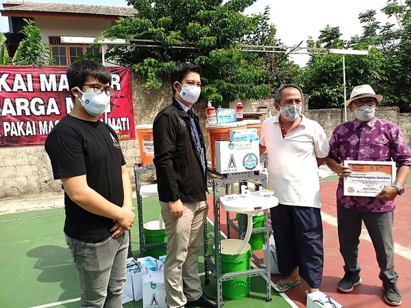 Tempat Cuci Tangan Portabel