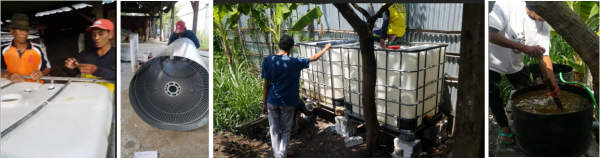 Biodigester Penghasil Biogas Limbah