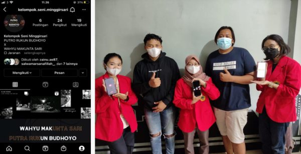 Seni Minggirsari Media Sosial