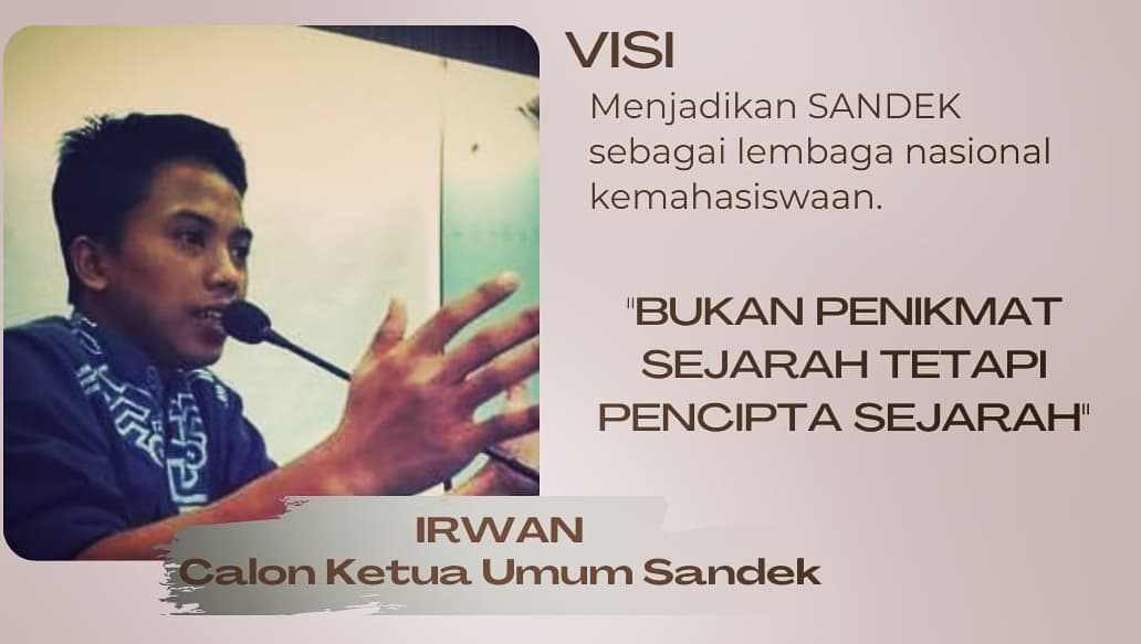 Irwan Ketum Sandek Sulbar