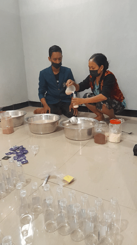 Pengemasan Botol Susu