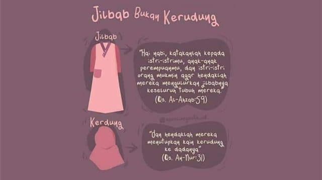 jilbab atau kerudung