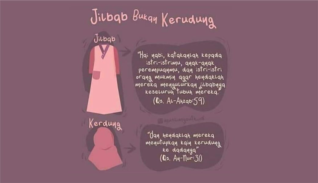 jilbab atau kerudung