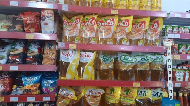 Harga minyak goreng turun