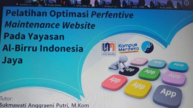 Dosen UNM beri pelatihan pemeliharaan website pelatihan pemeliharaan website