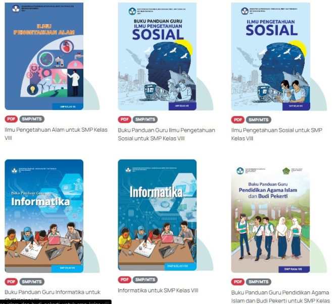 Lengkap, Link Download Seluruh Buku PDF untuk Guru dan Siswa Kurikulum Merdeka Jenjang PAUD SD SMP SMA/tangkap layar buku.kemdikbud.go.id