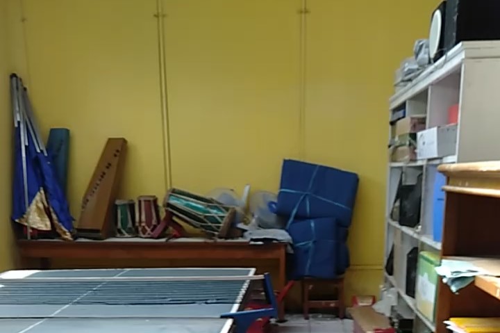 kondisi ruangan perpustakaan lama
