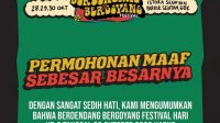 Festival Musik Dibatalkan Polisi, Venue Tidak Mampu Menampung Penonton