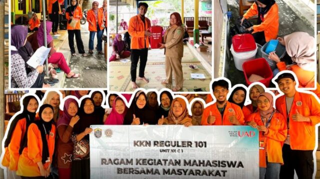 Darurat Sampah, Mahasiswa KKN UAD Beri Pelatihan Pengelolaan Sampah Rumah Tangga untuk Bokashi Composting di Padukuhan Pandak