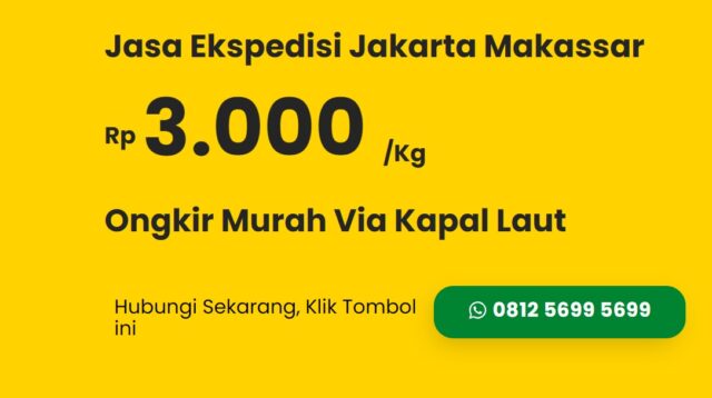 Pengiriman Barang Jakarta Makassar
