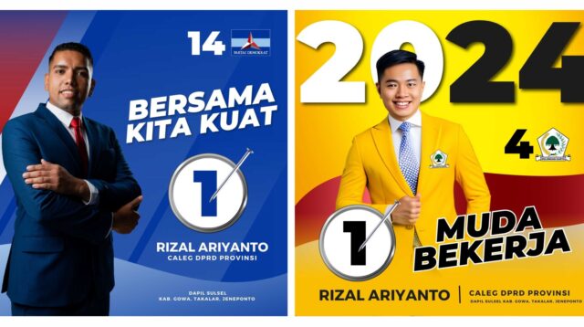 Jasa Desain Flyer CALEG