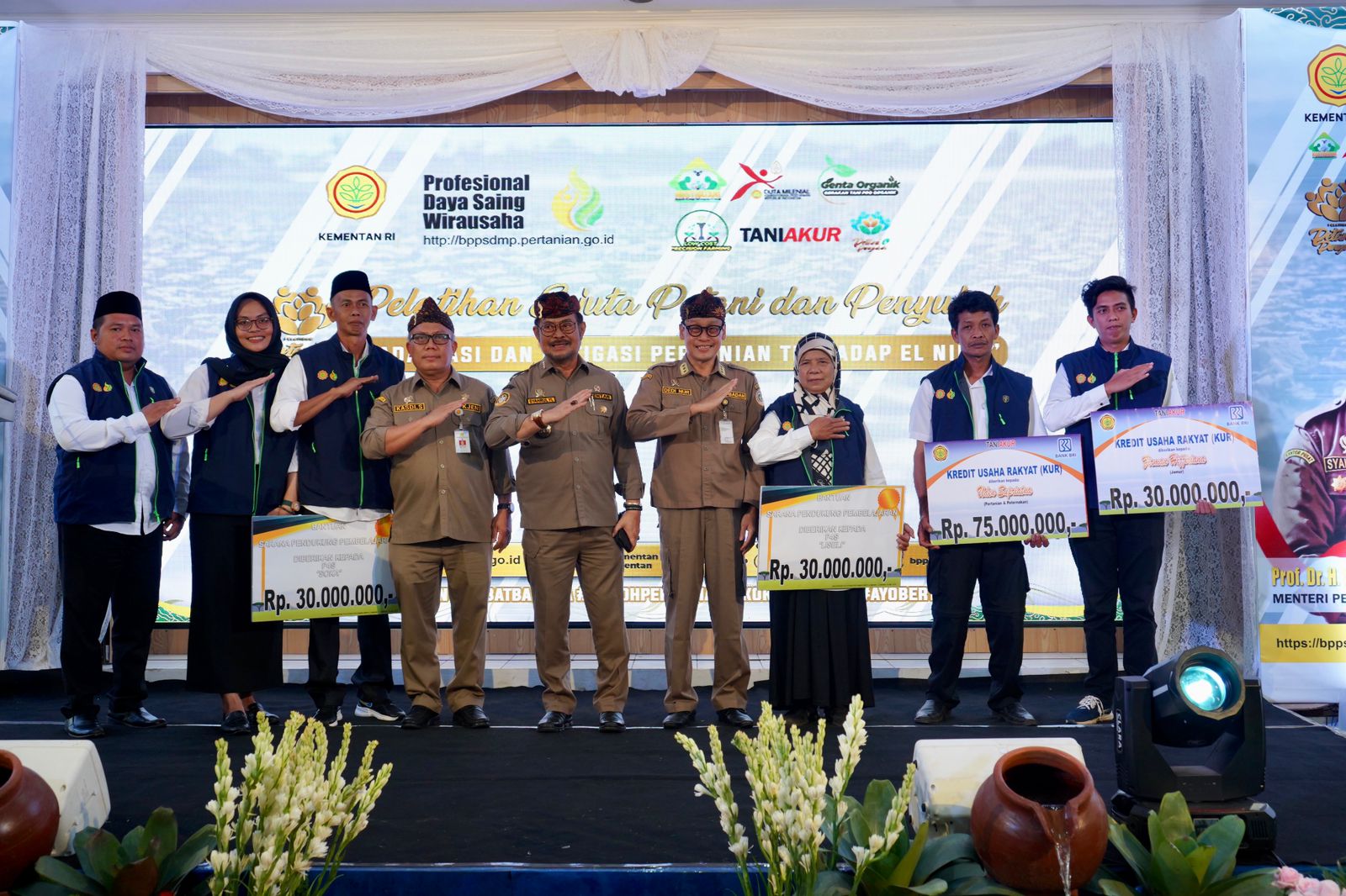 Pelatihan petani dan PPL di Balai Besar Pelatihan Pertanian (BBPP Lembang)