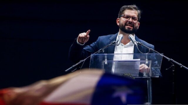 Gabriel Boric Presiden Chile