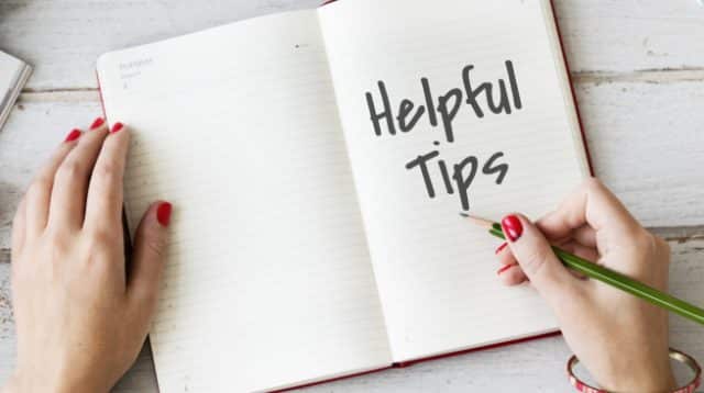 Helpful Tips