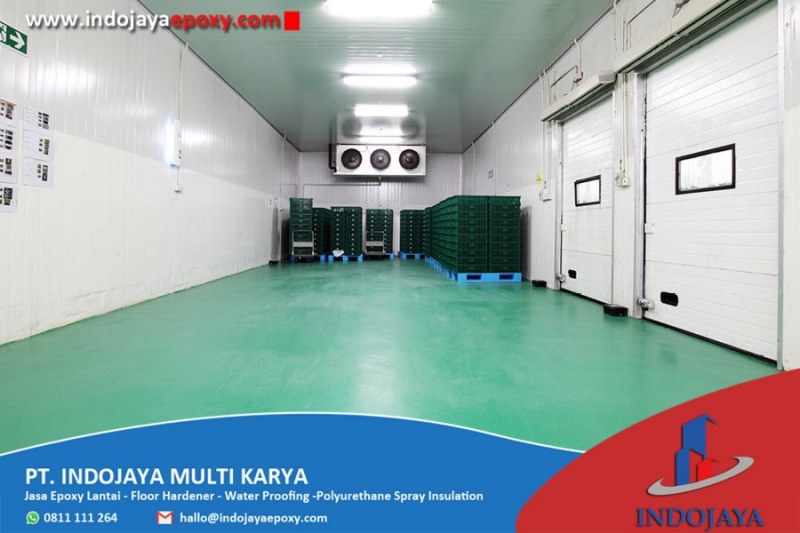 jasa epoxy lantai cold storage