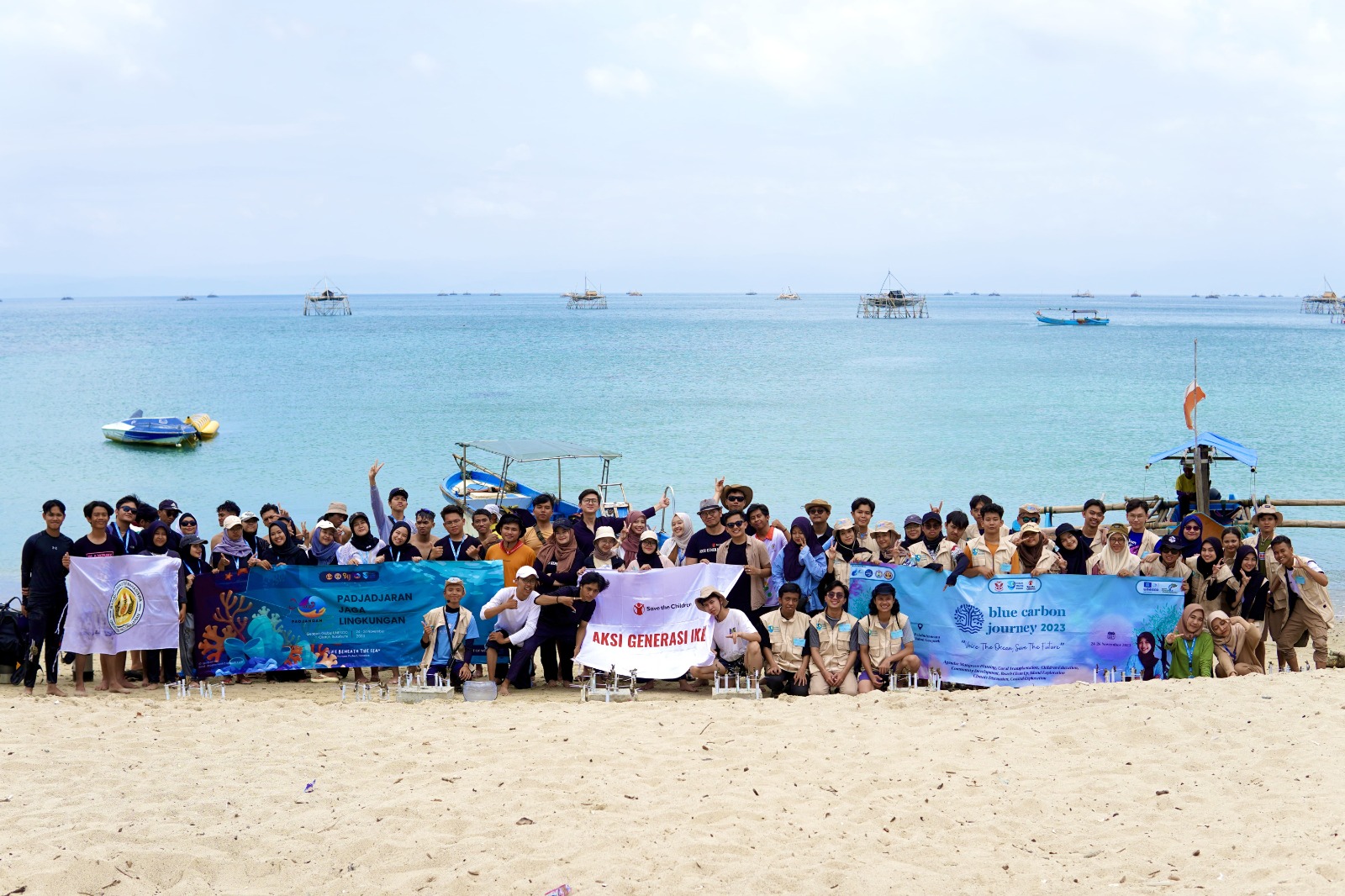 Ocean Young Guards bersama Child Campaigner Jawa Bara
