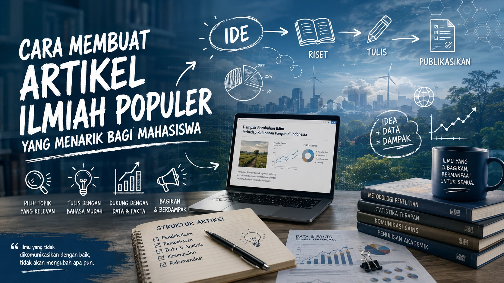 Cara Membuat Artikel Ilmiah Populer