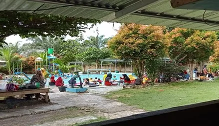Wisata Kolam Renang di Desa Bumi Serdang