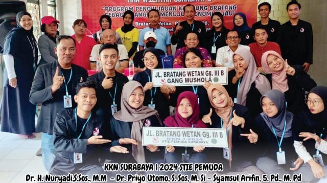Membangun Desa Unggul Melalui Integrasi Digital Intelegence Dalam Kearifan Lokal Dan Ekonomi Hijau Oleh Mahasiswa STIE Pemuda Surabaya