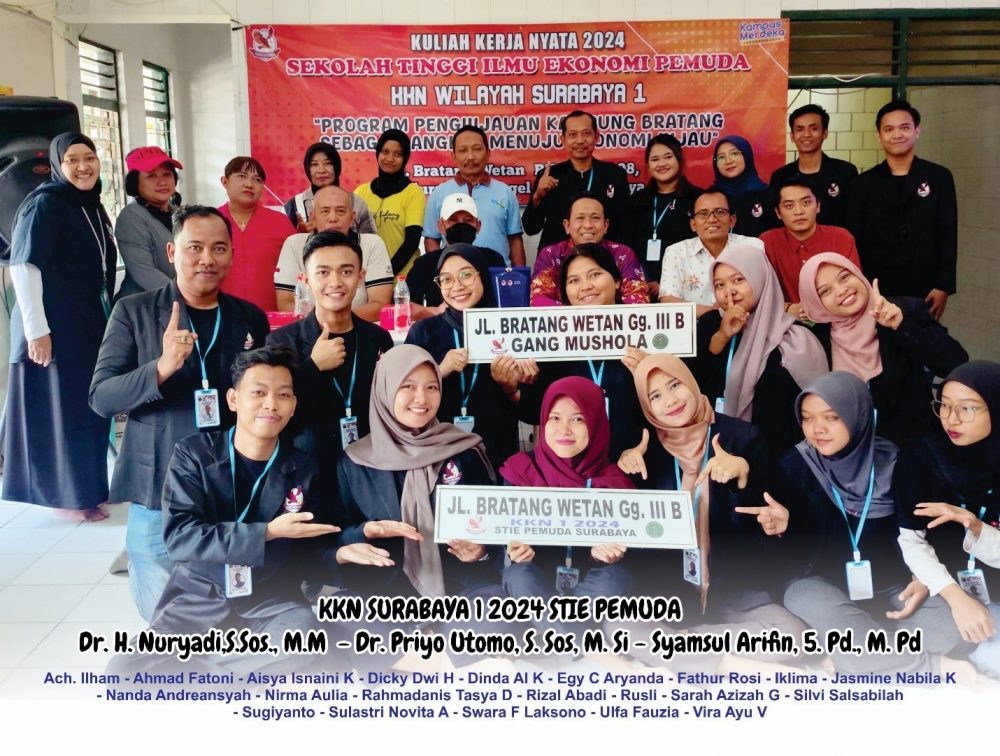 Membangun Desa Unggul Melalui Integrasi Digital Intelegence Dalam Kearifan Lokal Dan Ekonomi Hijau Oleh Mahasiswa STIE Pemuda Surabaya