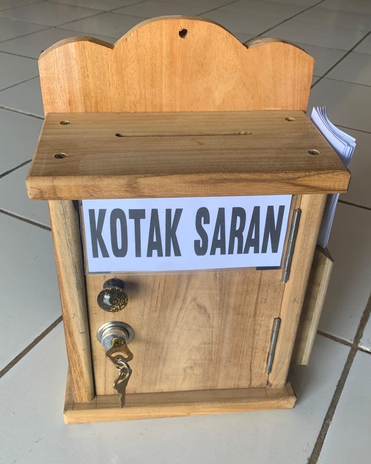 Meningkatkan Partisipasi Masyarakat dalam Pembangunan Desa dengan Penyediaan Kotak Saran