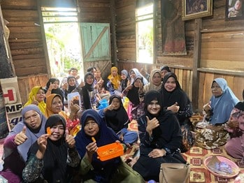 KKN MBKM Universitas Riau Desa Teratak Buluh 2024