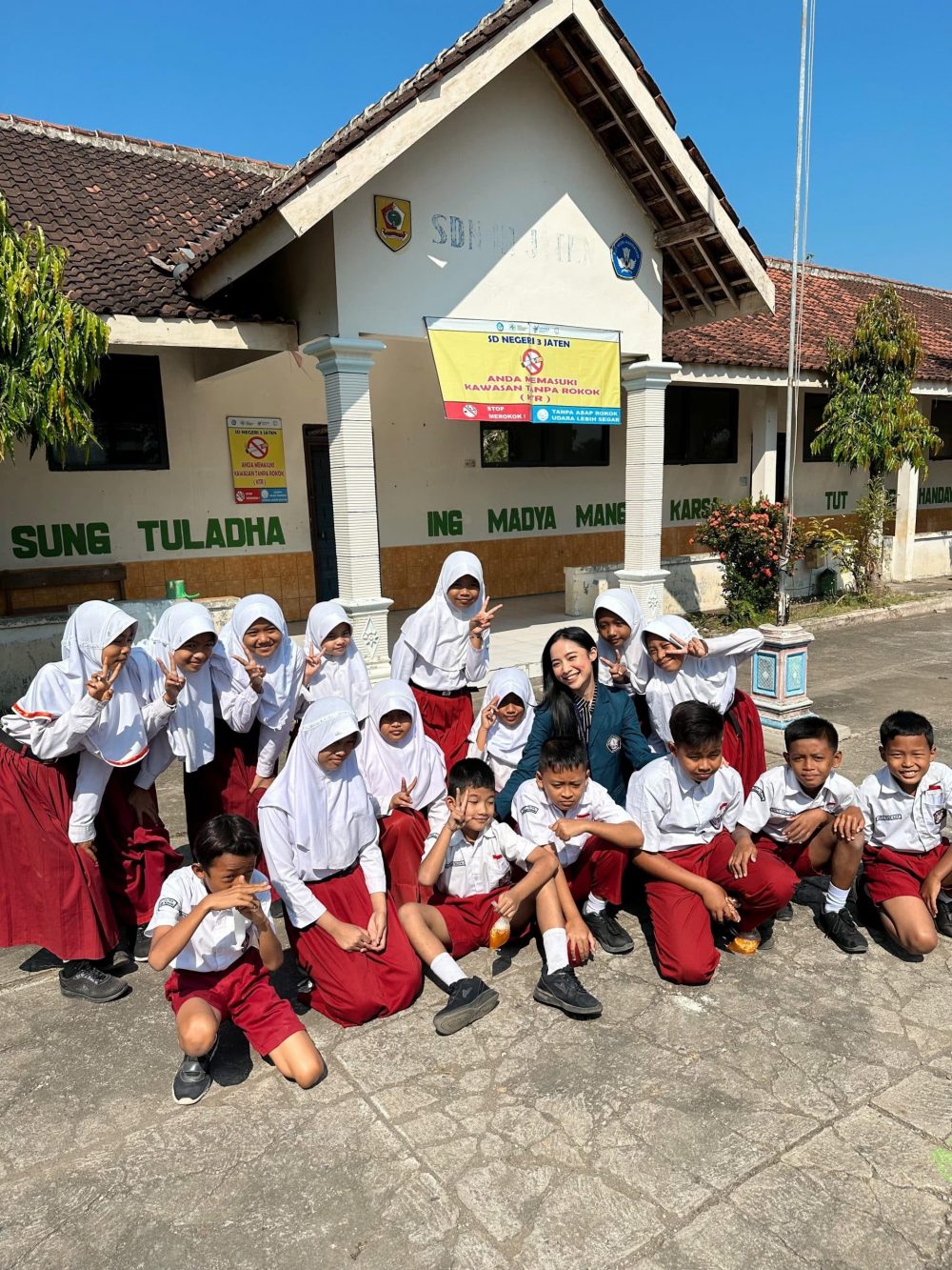 Penyuluhan bersama siswa SD