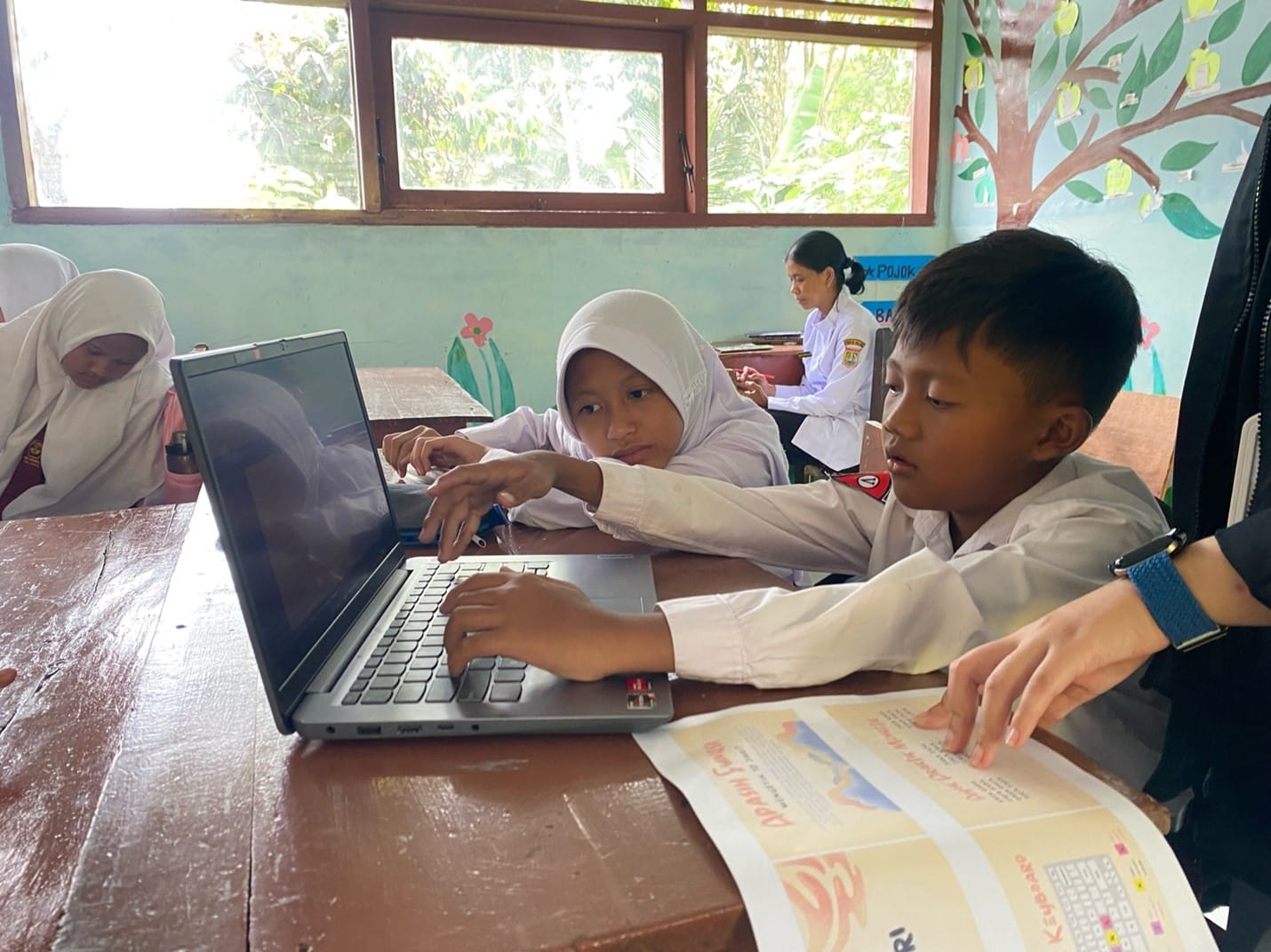 Optimalisasi Pemanfaatan Teknologi Digital melalui Microsoft Office Word untuk Siswa Sekolah Dasar di SDN Banjarejo 3