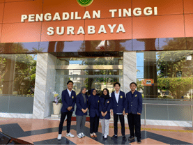 Mahasiswa UTM Ikuti Program MBKM di Pengadilan Tinggi Surabaya, Jawa Timur