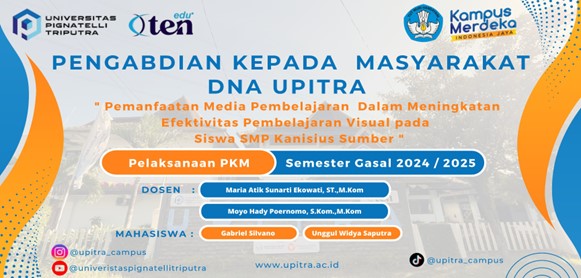 Pemanfaatan Media Pembelajaran (Capcut dan Canva) untuk Meningkatkan Efektivitas Pembelajaran Visual pada Siswa SMP Kanisius Sumber Muntilan