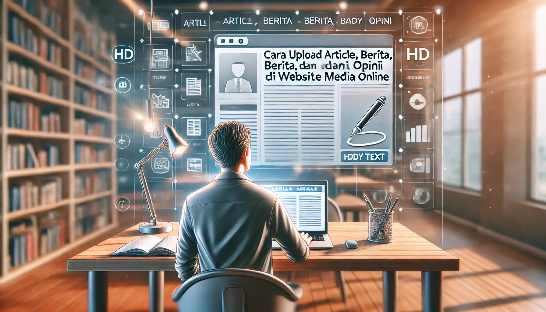 Cara Upload Artikel, Berita, dan Opini di Website Media Online