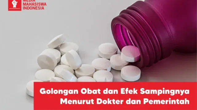 Golongan Obat dan Efek Sampingnya Menurut Dokter dan Pemerintah