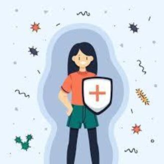 Ilustrasi tubuh yang merasa segar setelah demam reda