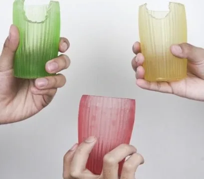 Minum, Gigit, Lenyap: Revolusi Kemasan Edible Cup Ramah Lingkungan