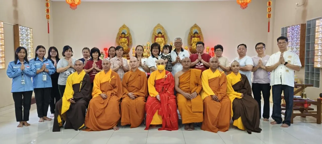 Pelatihan Program Atthasila tingkat Provinsi Banten di Wihara Bodhicitta, Cilegon