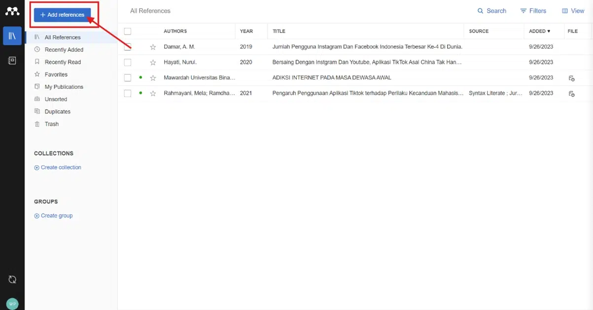 Cara Lengkap Install dan Menggunakan Mendeley di Microsoft Word ...