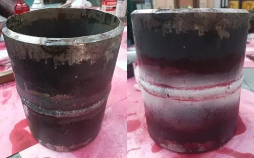 Analisa Produk Cacat Las pada Pipa Baja