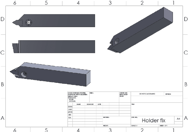 Holder Clamping