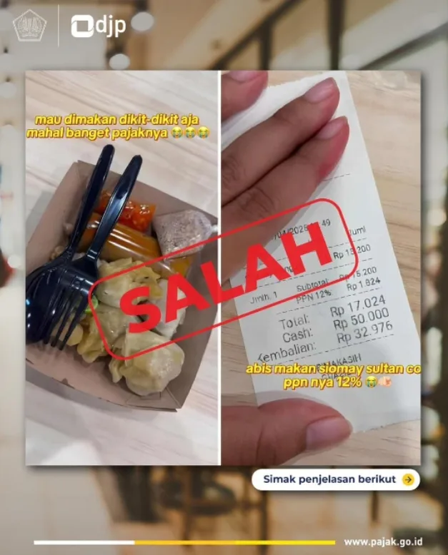Pajak Restoran 12%