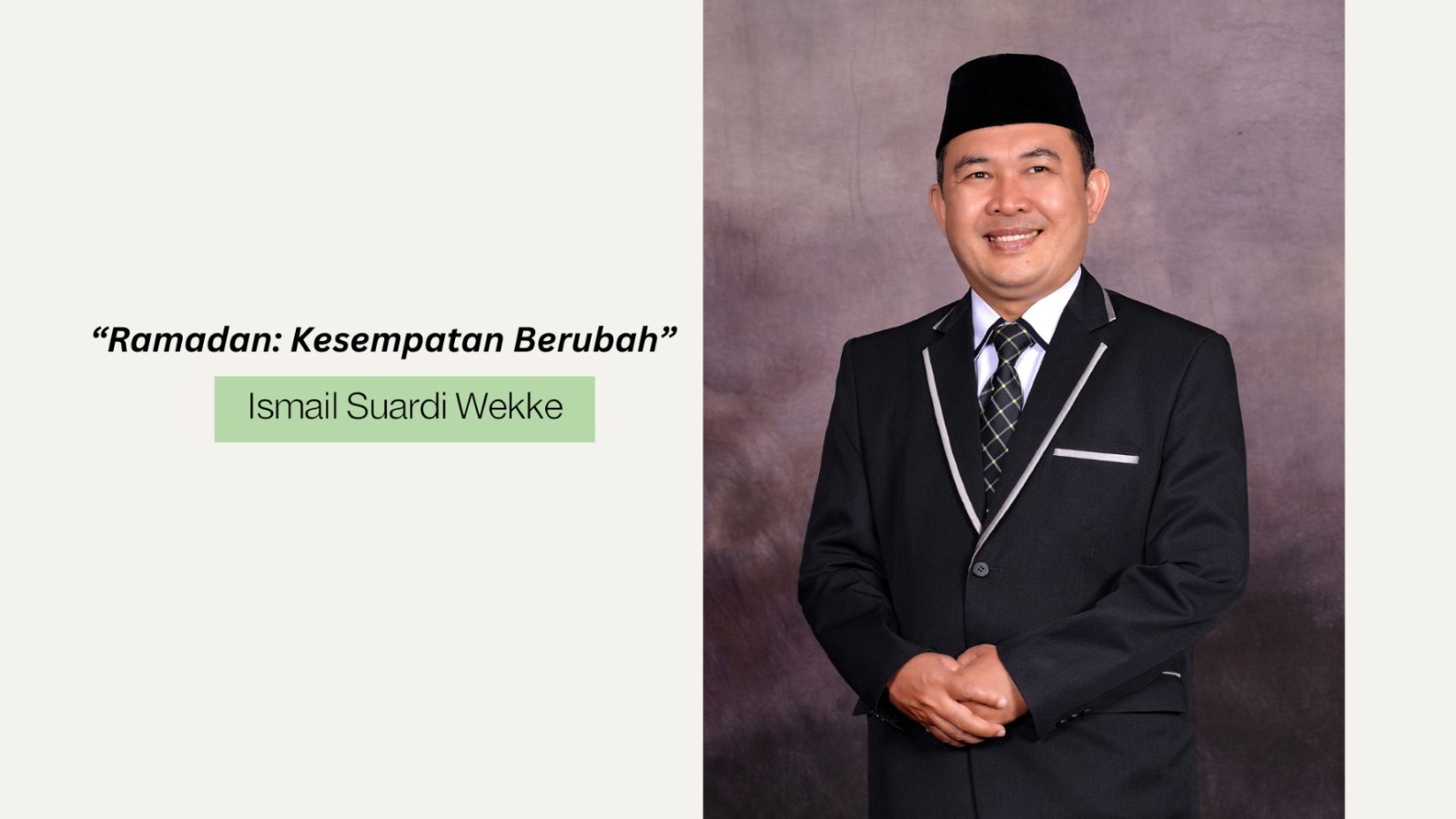 Ismail Suardi Wekke, Cendekiawan Muslim Indonesia