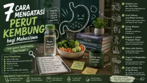 7 Cara Mengatasi Perut Kembung bagi Mahasiswa