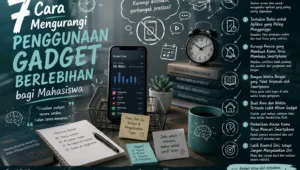 Cara Mengurangi Penggunaan Gadget Berlebihan bagi Mahasiswa