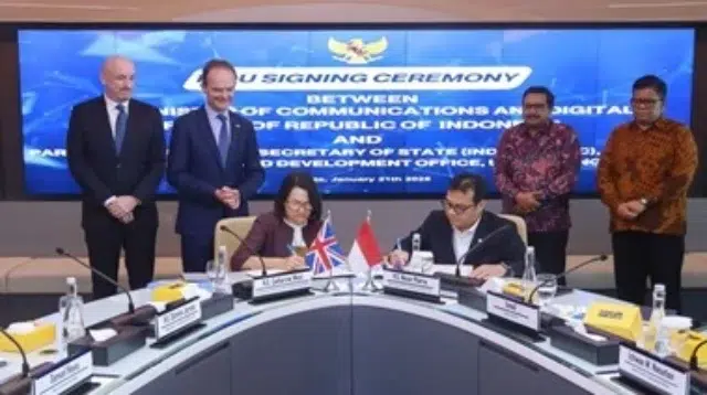 Sektor Digital antara Indonesia-Inggris