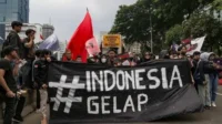 Demonstrasi Indonesia Gelap