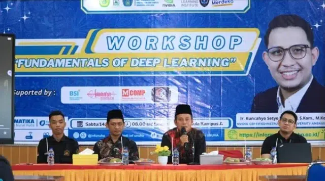 Workshop Deep Learning Bersertifikat NVIDIA.