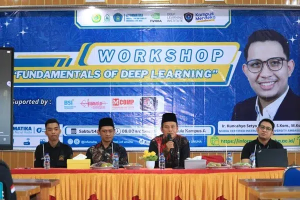 Workshop Deep Learning Bersertifikat NVIDIA.