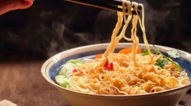 Mie dan Sayur